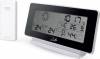 Life Savanna Thermometer/Mini Meteo Station With Clock White